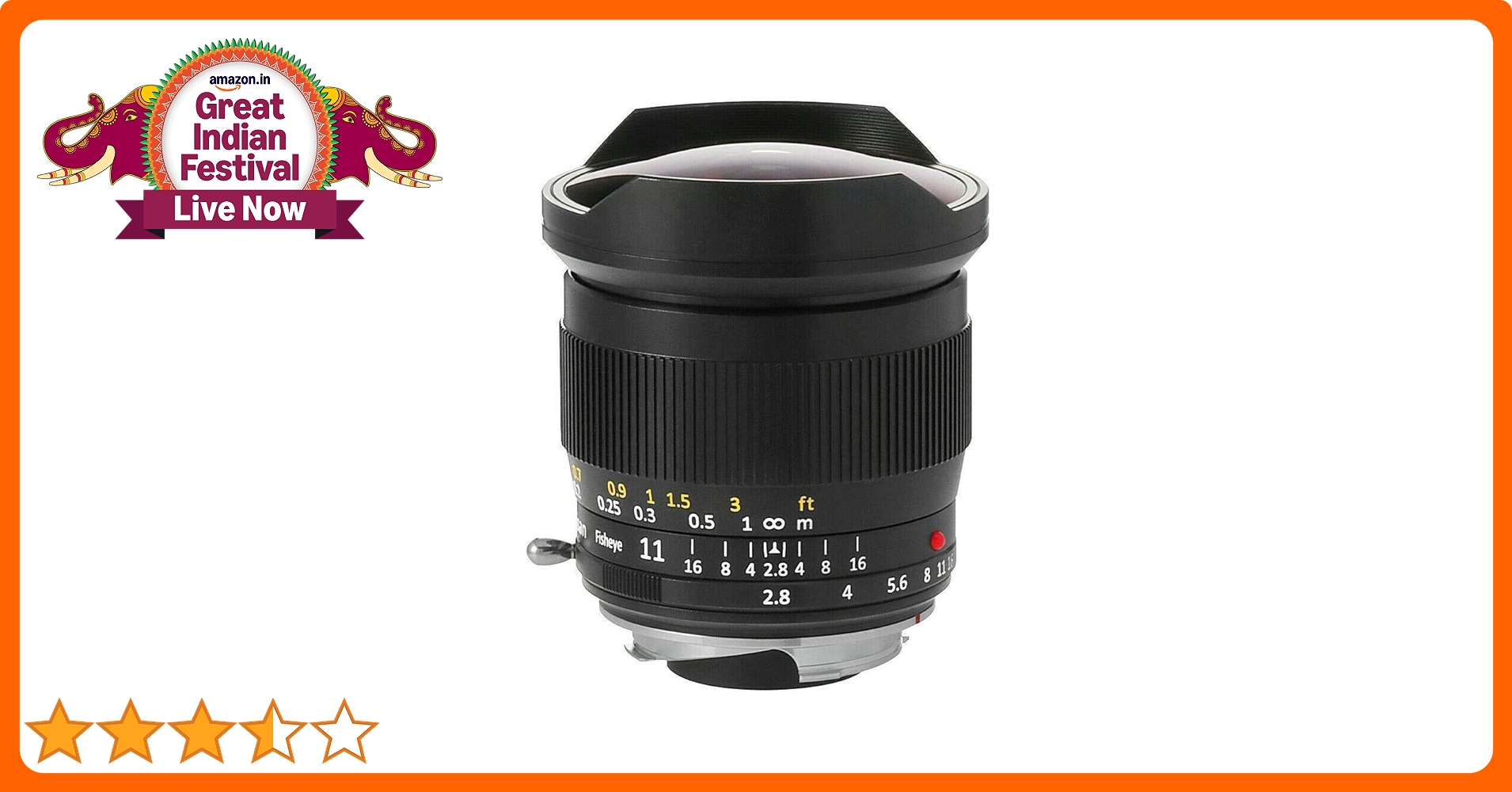 TTArtisan 11mm F2.8 Full Frame Ultra-Wide Fisheye Manual